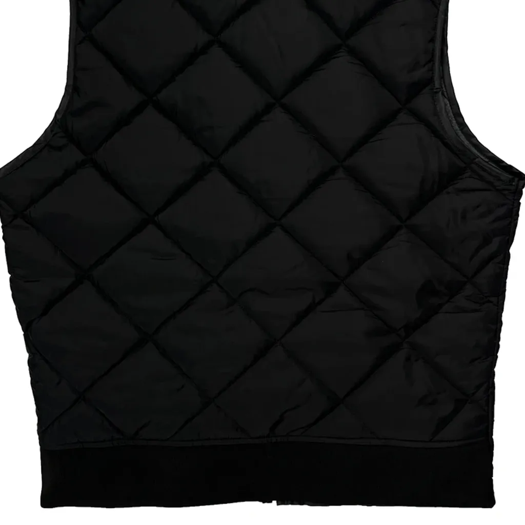 One Nucor Dickies Quilted Puffer Vest - Medium Black Polyester - Image 6