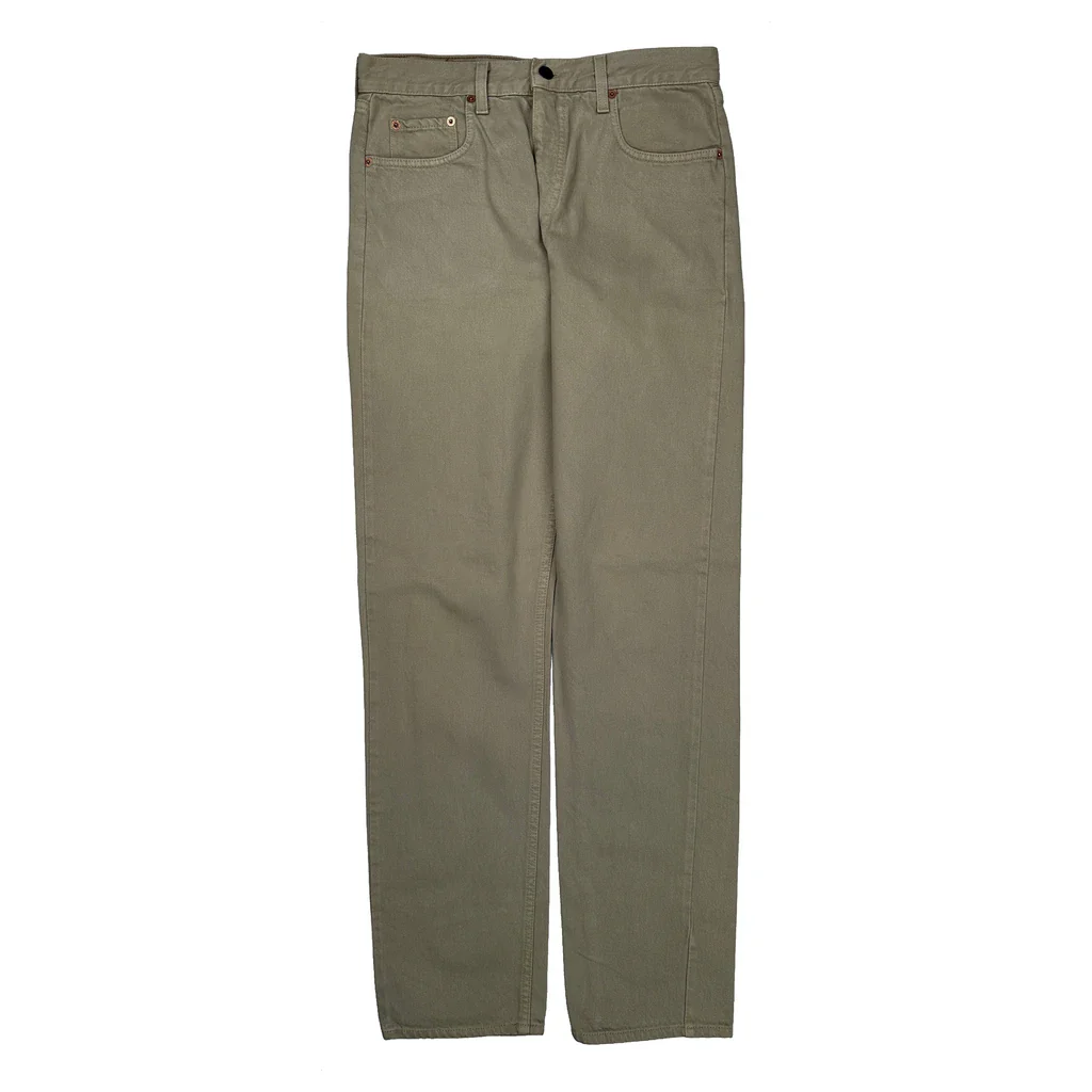 Orange Tab 615 Levis Jeans - 31W 35L Beige Cotton - Image 2