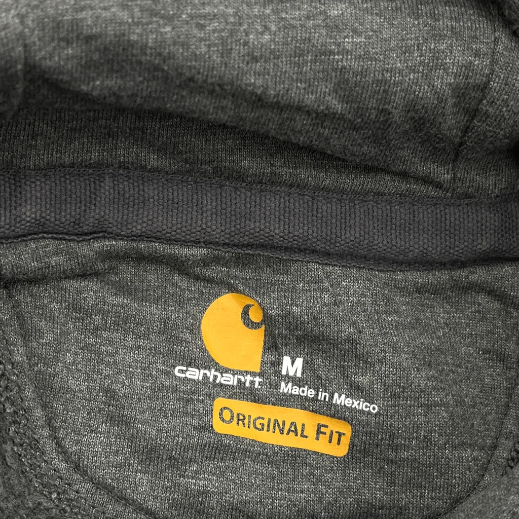 Original Fit Carhartt Hoodie - Medium Grey Cotton - Image 3