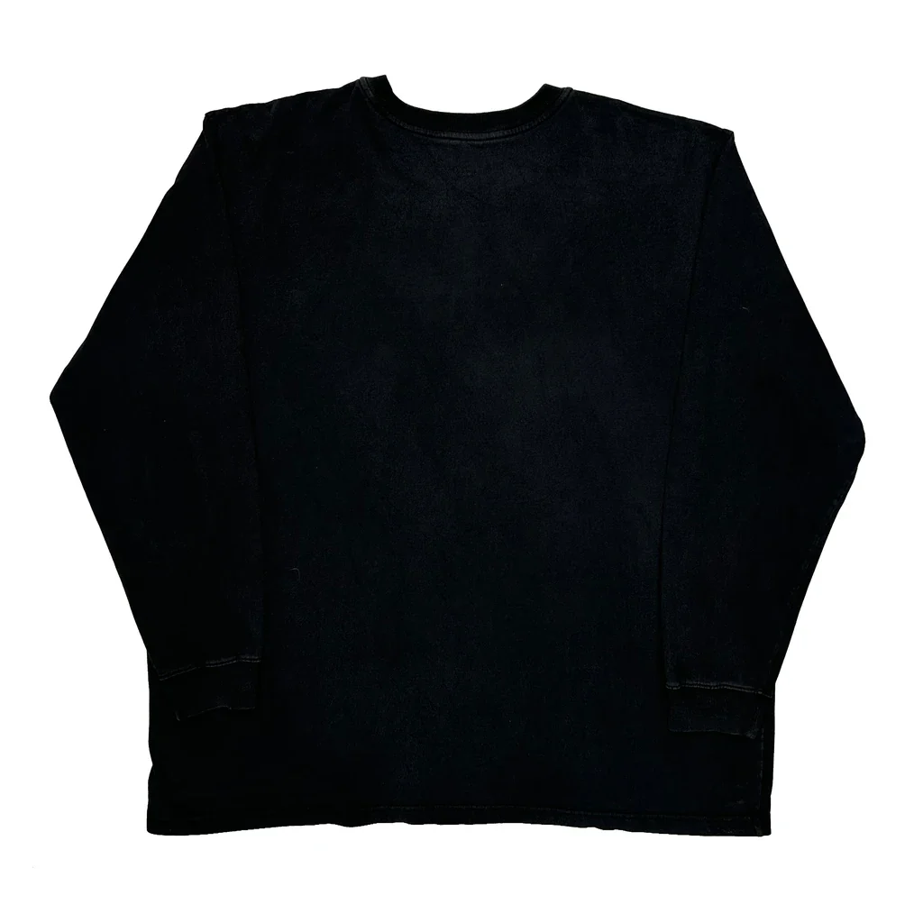 Original Fit Carhartt Long Sleeve T-Shirt - 2XL Black Cotton - Image 2