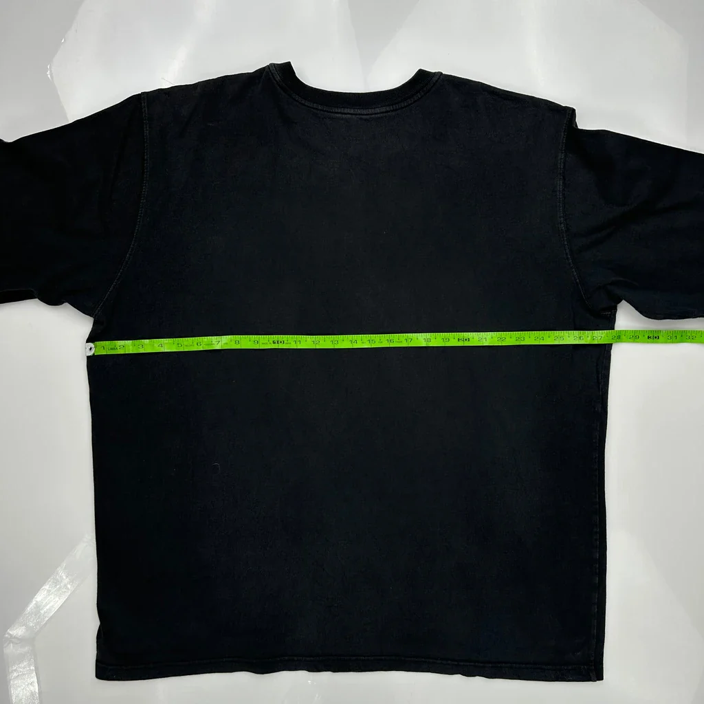 Original Fit Carhartt Long Sleeve T-Shirt - 2XL Black Cotton - Image 3