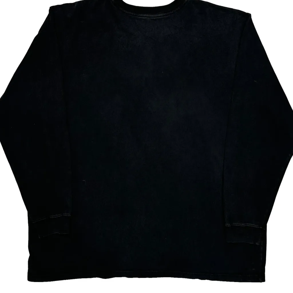 Original Fit Carhartt Long Sleeve T-Shirt - 2XL Black Cotton - Image 8
