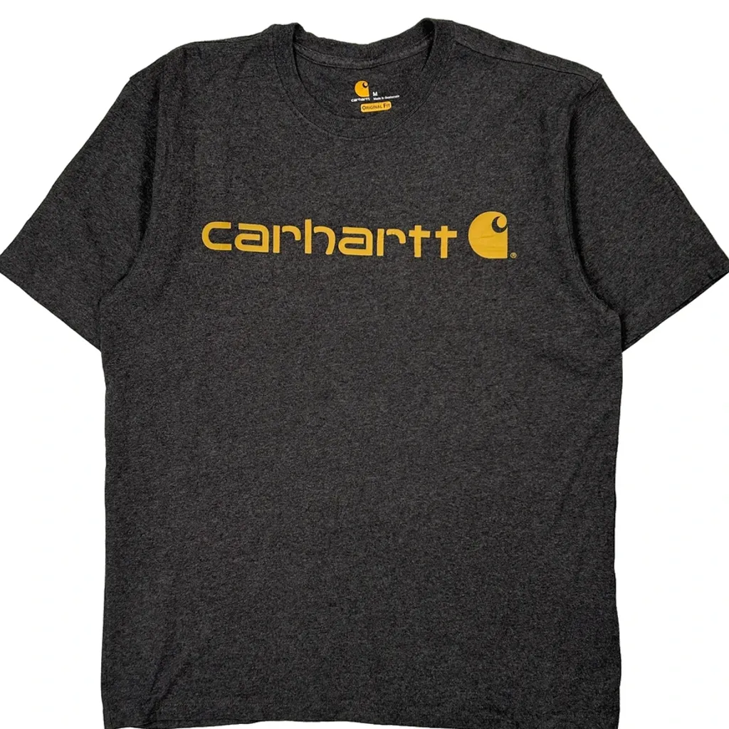 Original Fit Carhartt T-Shirt - Medium Grey Cotton - Image 4