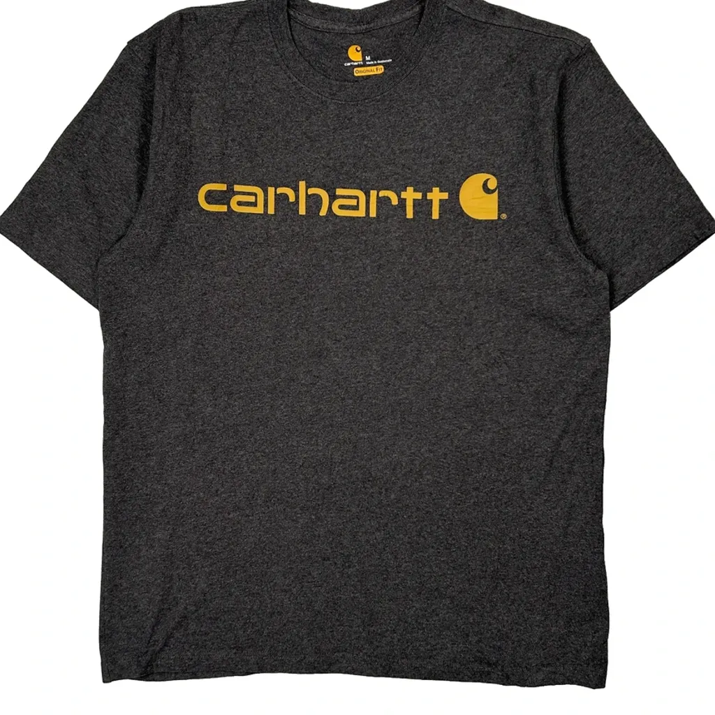 Original Fit Carhartt T-Shirt - Medium Grey Cotton - Image 5