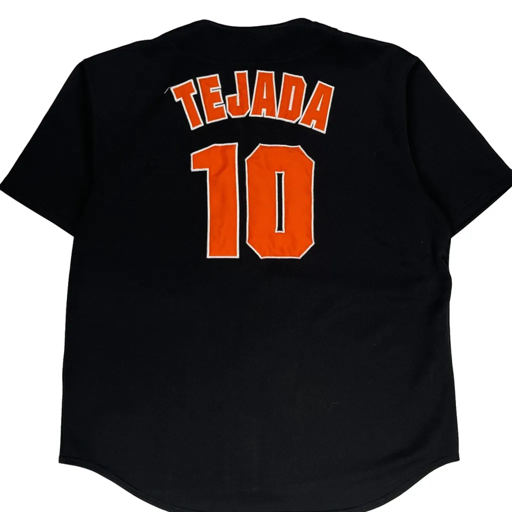 Orioles Mlb Jersey - XL Black Polyester - Image 7