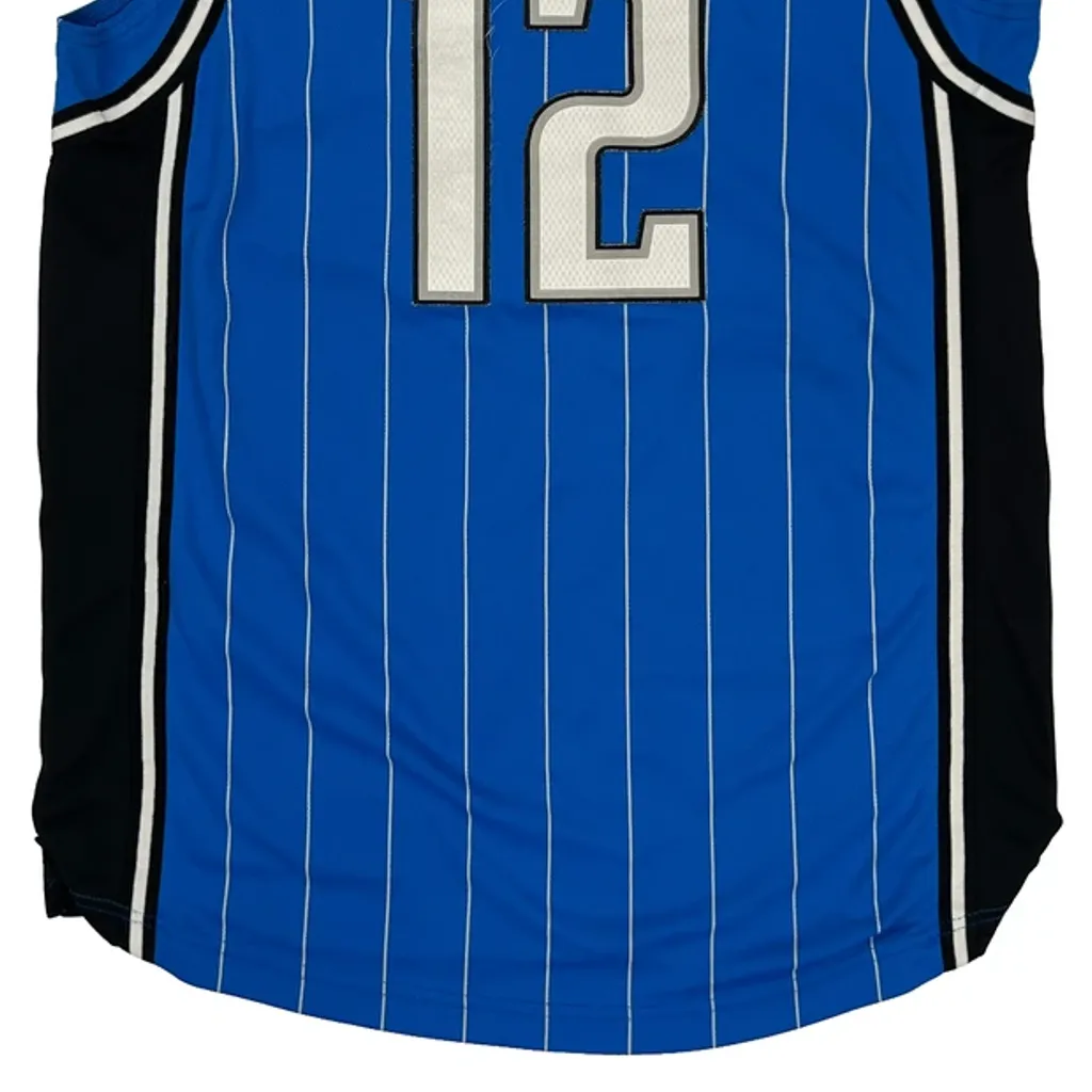 Orlando Magic Adidas Pinstripe Jersey - Medium Blue Polyester - Image 7