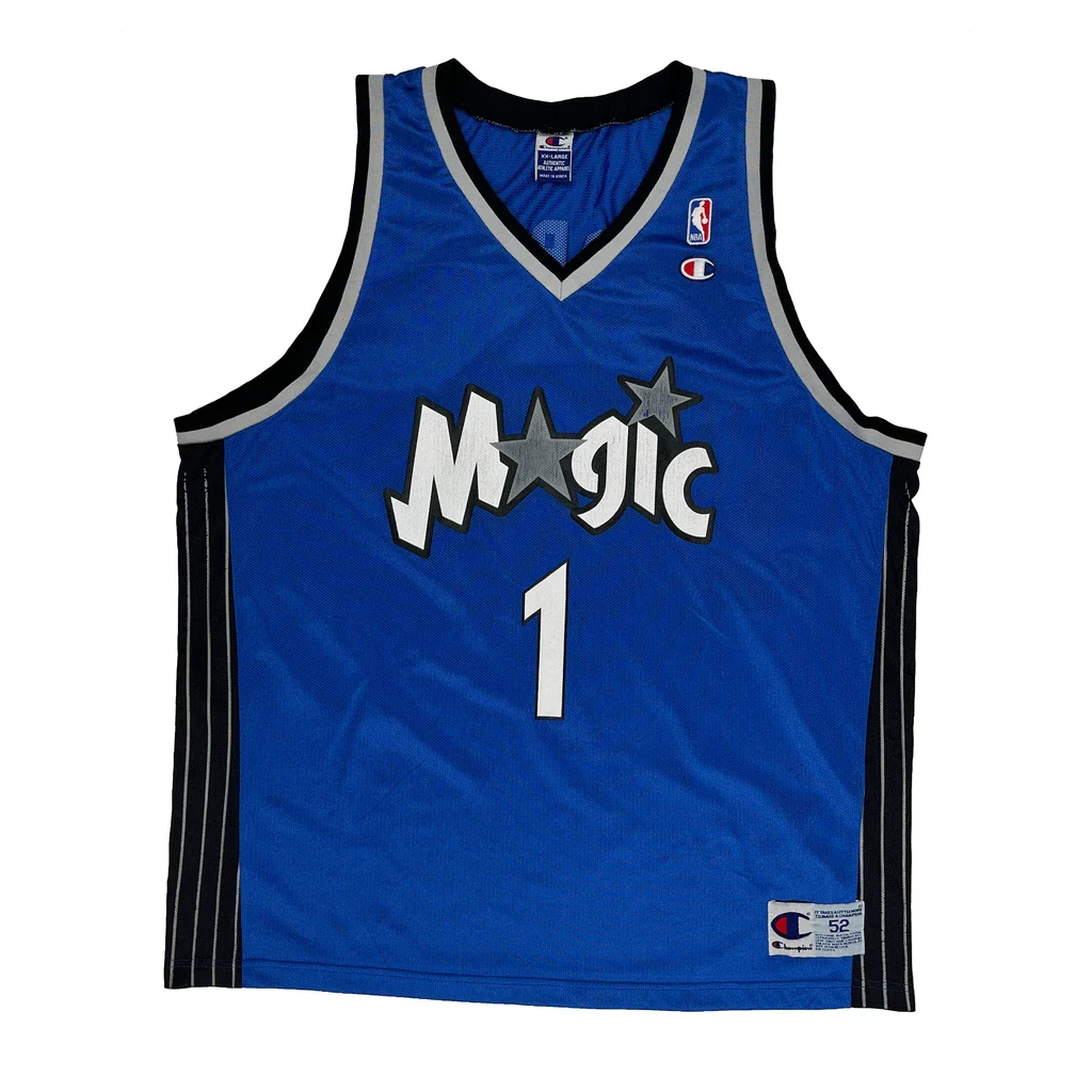 Orlando Magic Champion Nba Jersey - 2XL Blue Polyester