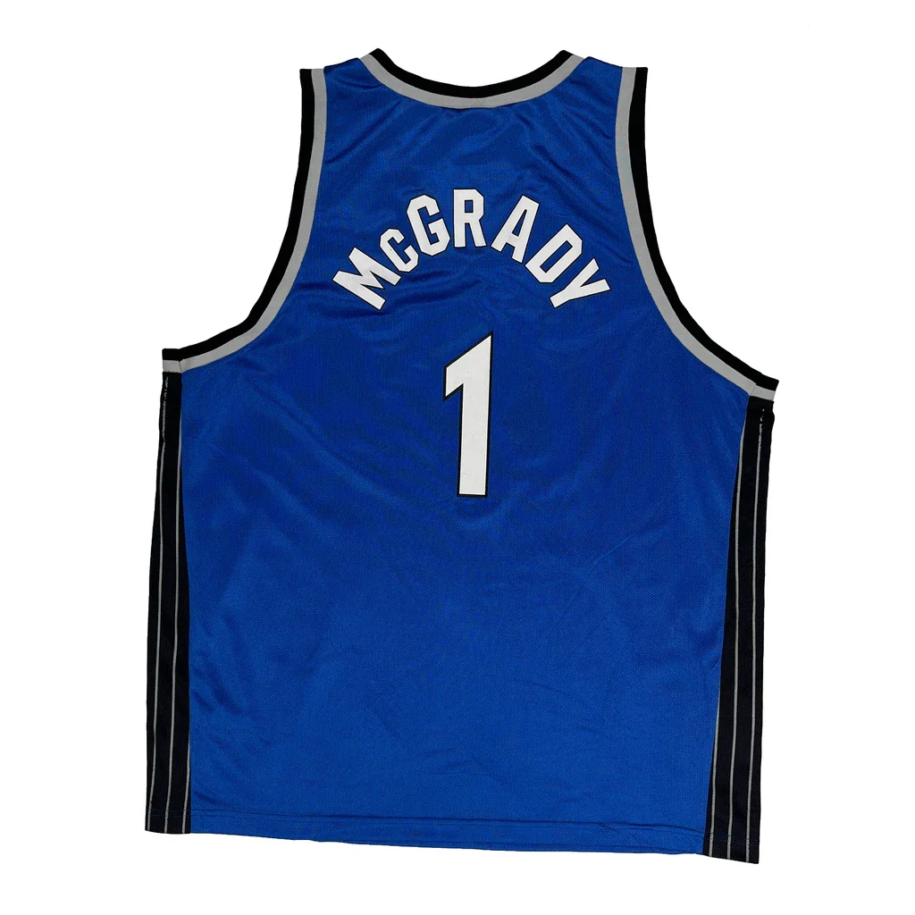 Orlando Magic Champion Nba Jersey - 2XL Blue Polyester - Image 2