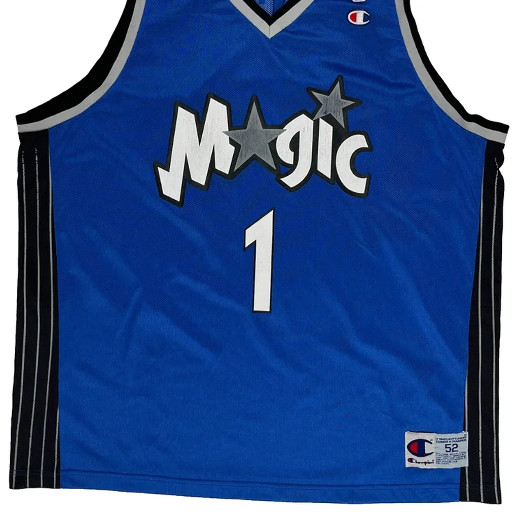 Orlando Magic Champion Nba Jersey - 2XL Blue Polyester - Image 5