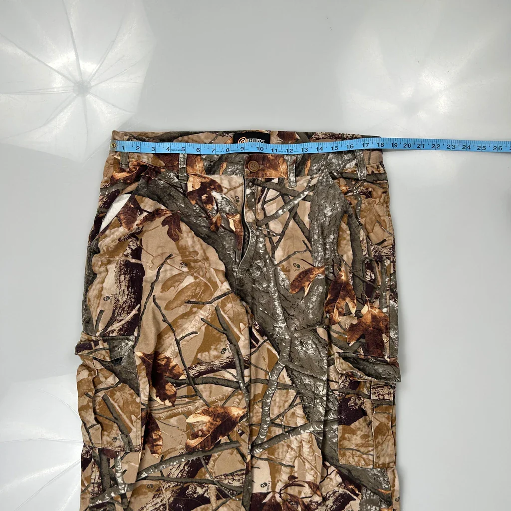 Outfitters Ridge Cargo Trousers - 36W 31L Camo Cotton - Image 3