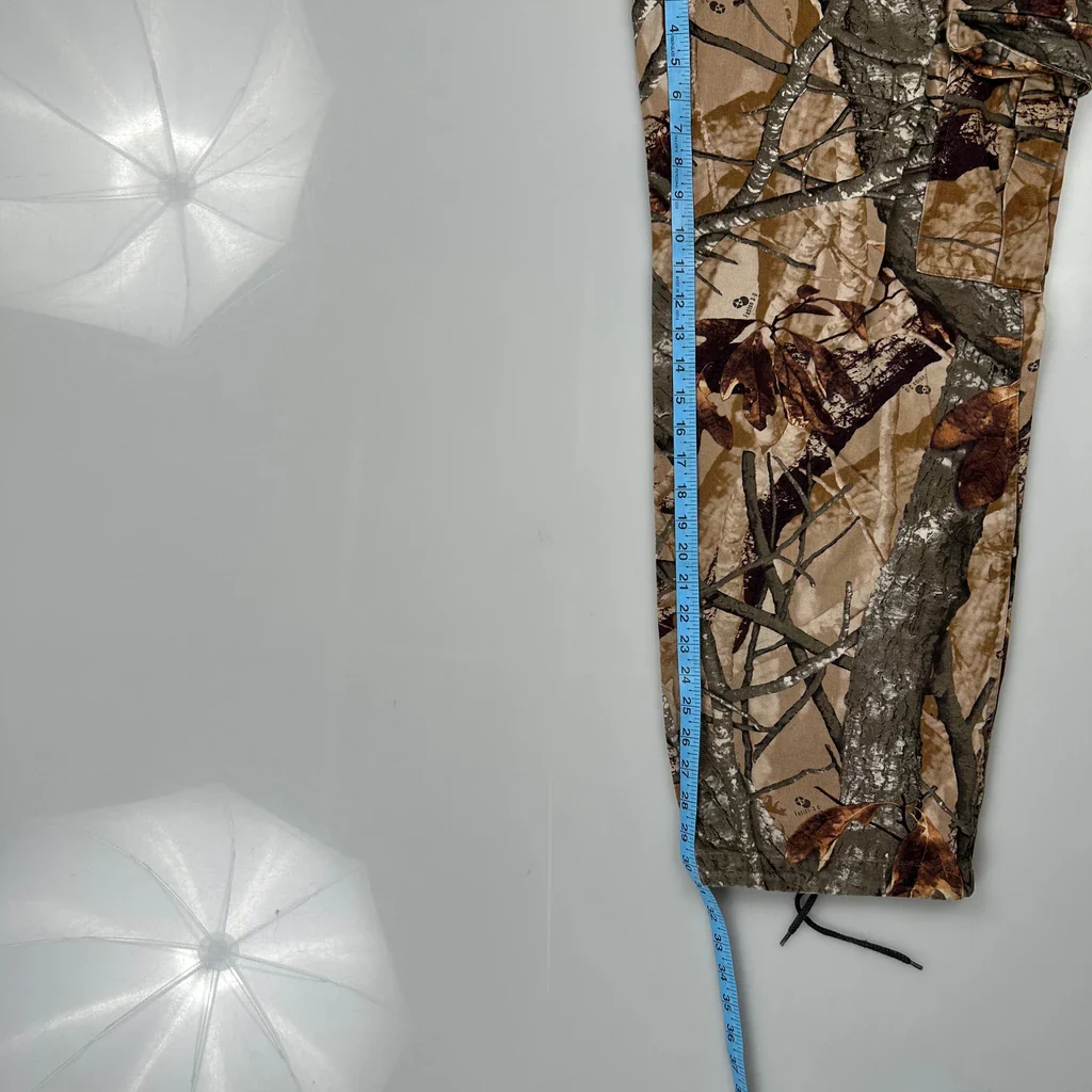 Outfitters Ridge Cargo Trousers - 36W 31L Camo Cotton - Image 5