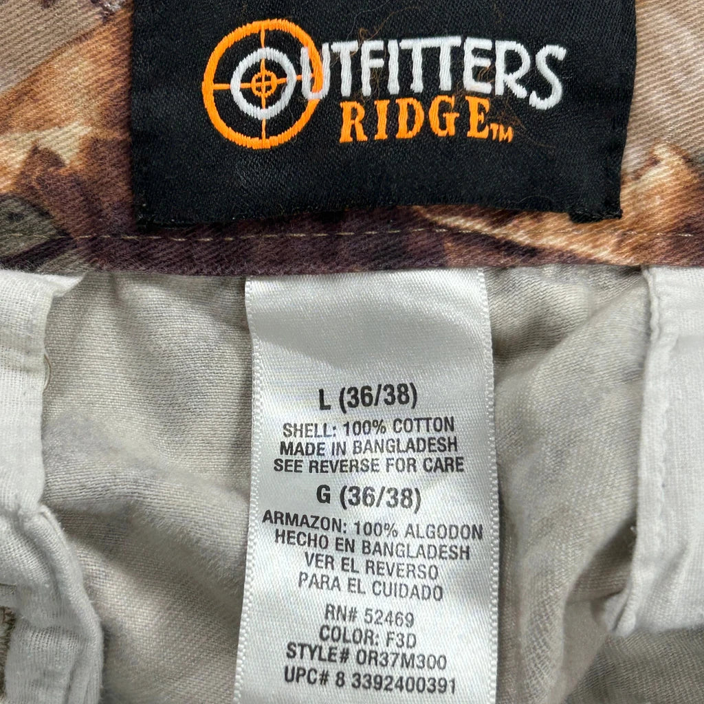 Outfitters Ridge Cargo Trousers - 36W 31L Camo Cotton - Image 6