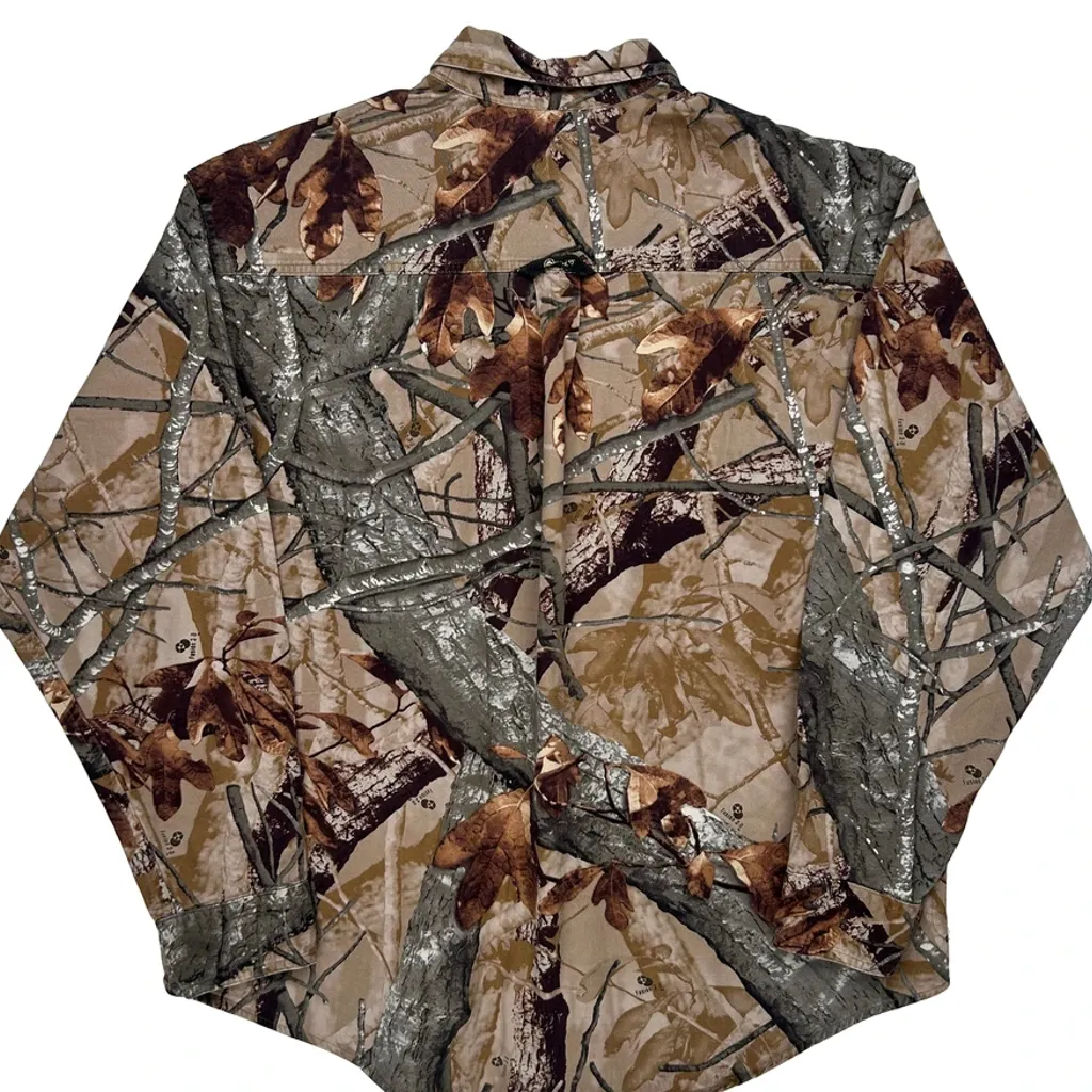 Outfitters Ridge Flannel Shirt - XL Camo Cotton - Image 6
