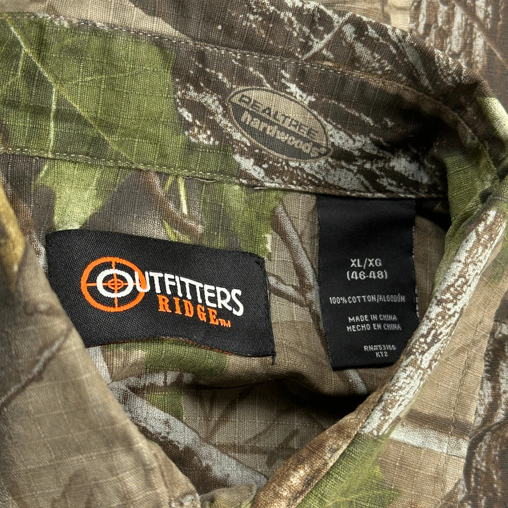 Outfitters Ridge Camo Shirt - XL Camo Cotton - Image 3