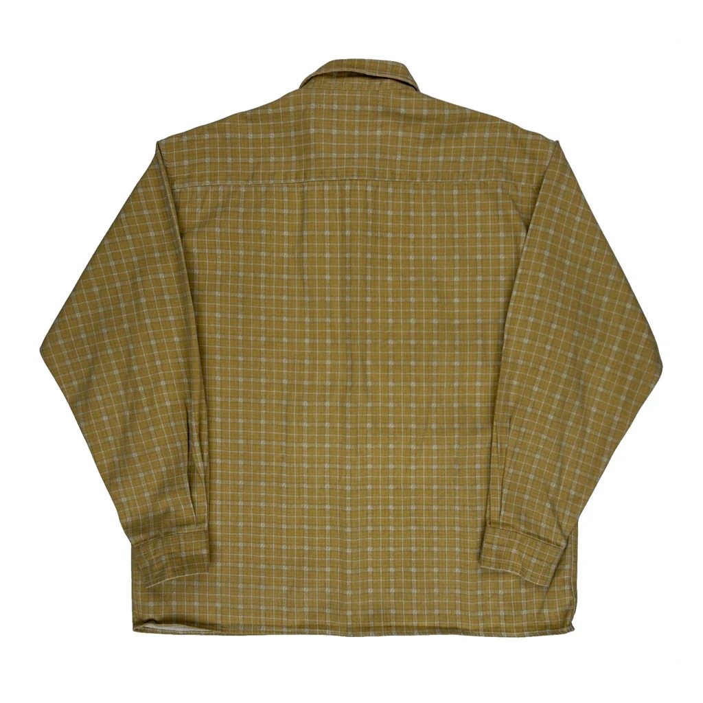 Outfitters Checked Shirt - XL Yellow Cotton - Image 2