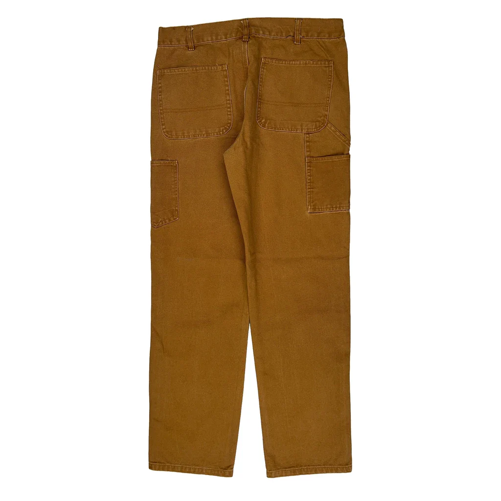 Ox Gear Carpenter Trousers - 33W 32L Brown Cotton