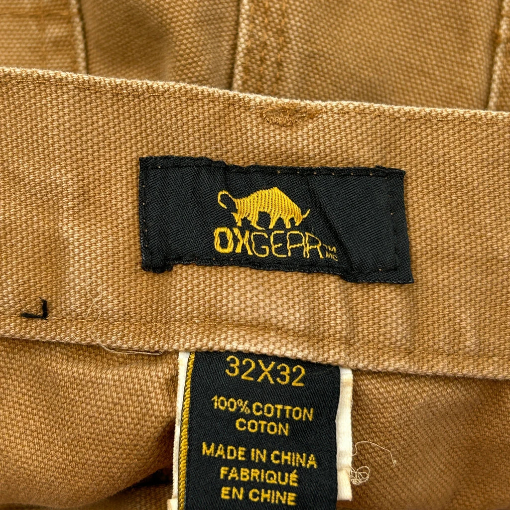 Ox Gear Carpenter Trousers - 33W 32L Brown Cotton - Image 6