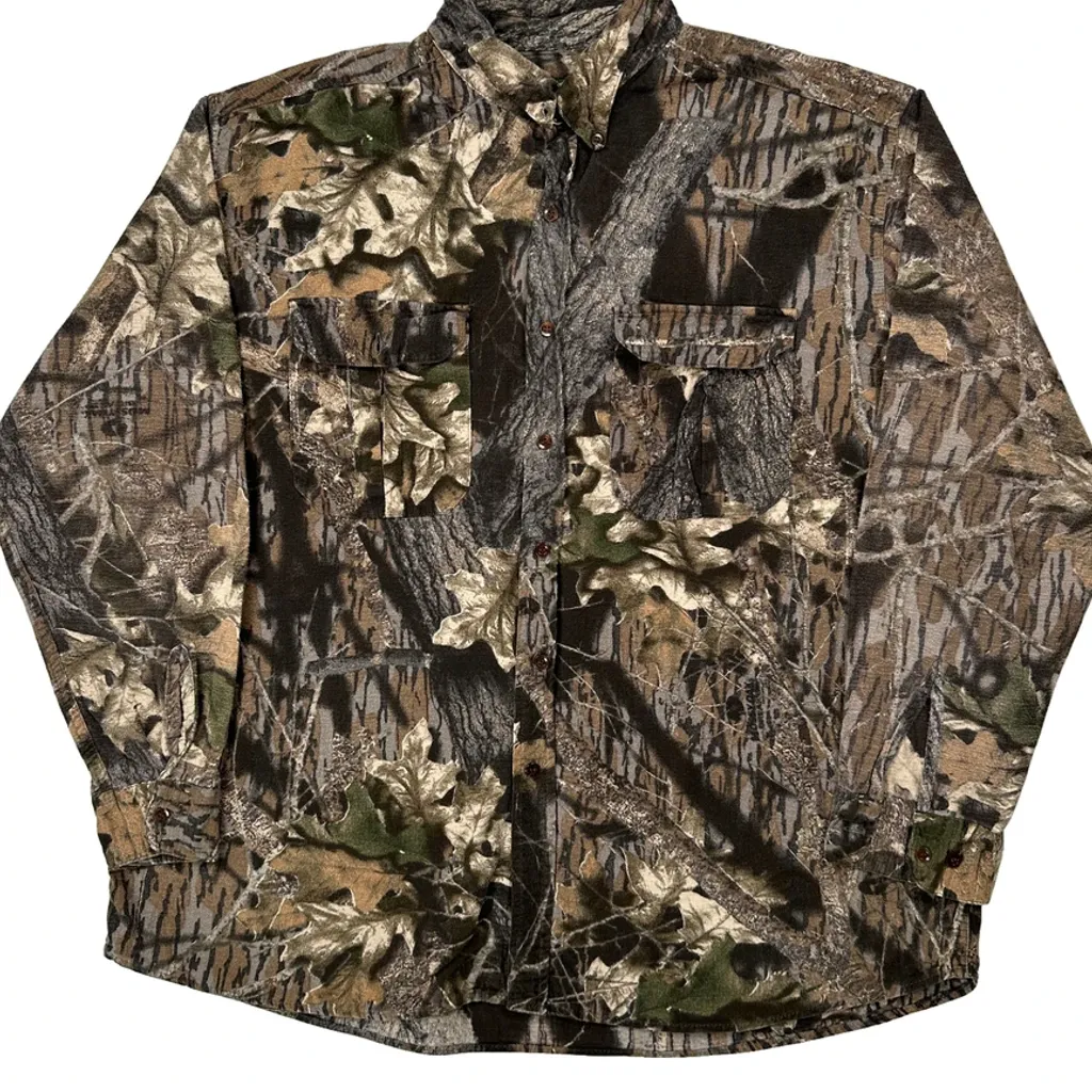 Ozark Trail Camo Shirt - Large Camo Cotton - Image 4