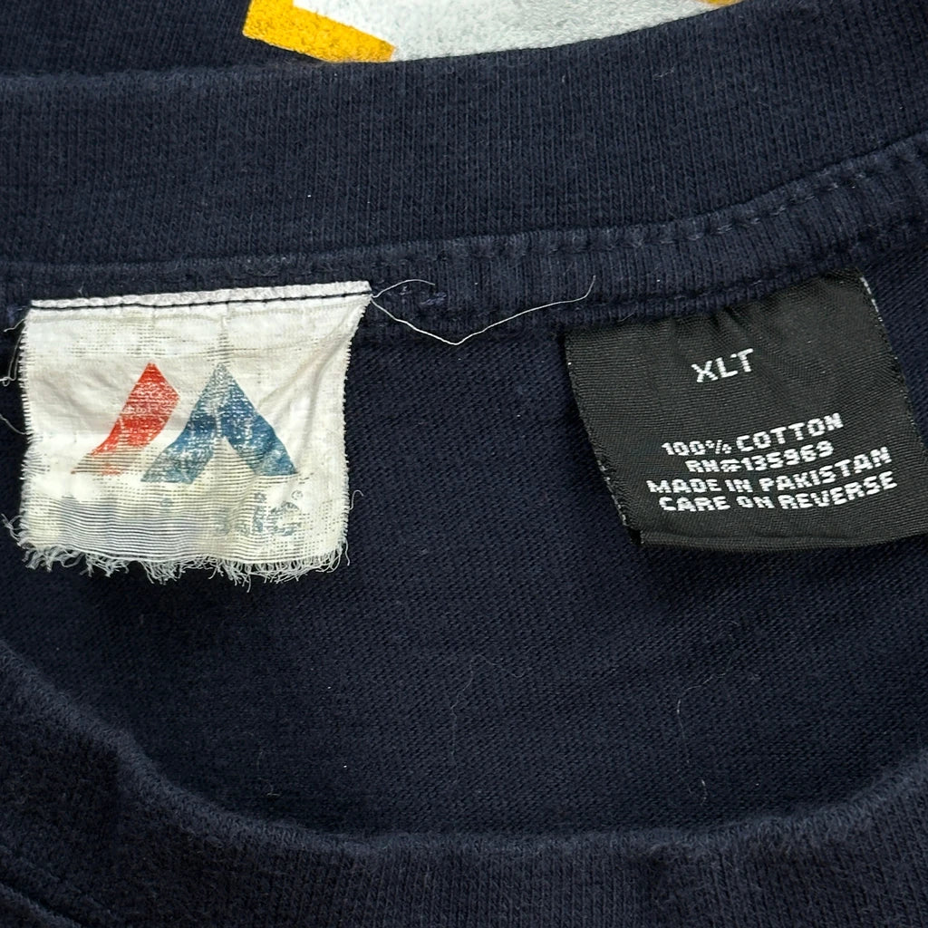 Pacers Majestic Nba T-Shirt - XL Navy Cotton - Image 3