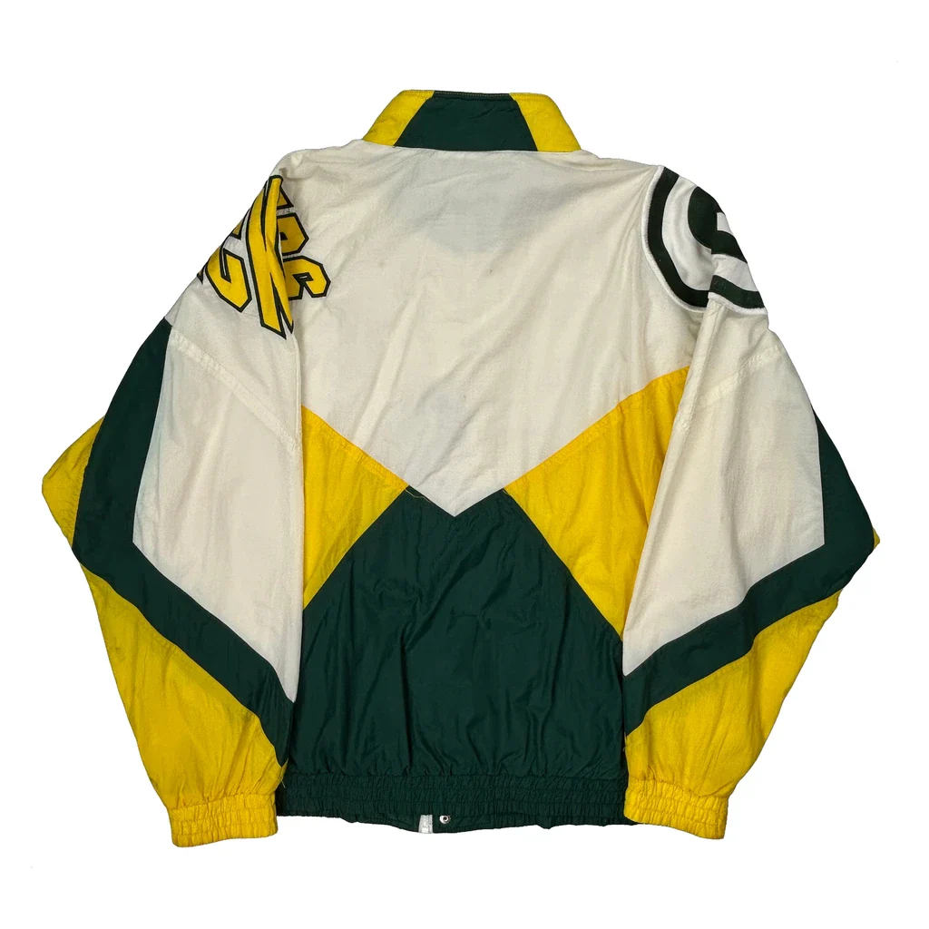 Packers Apex One Football Windbreaker - XL Green Polyester - Image 2