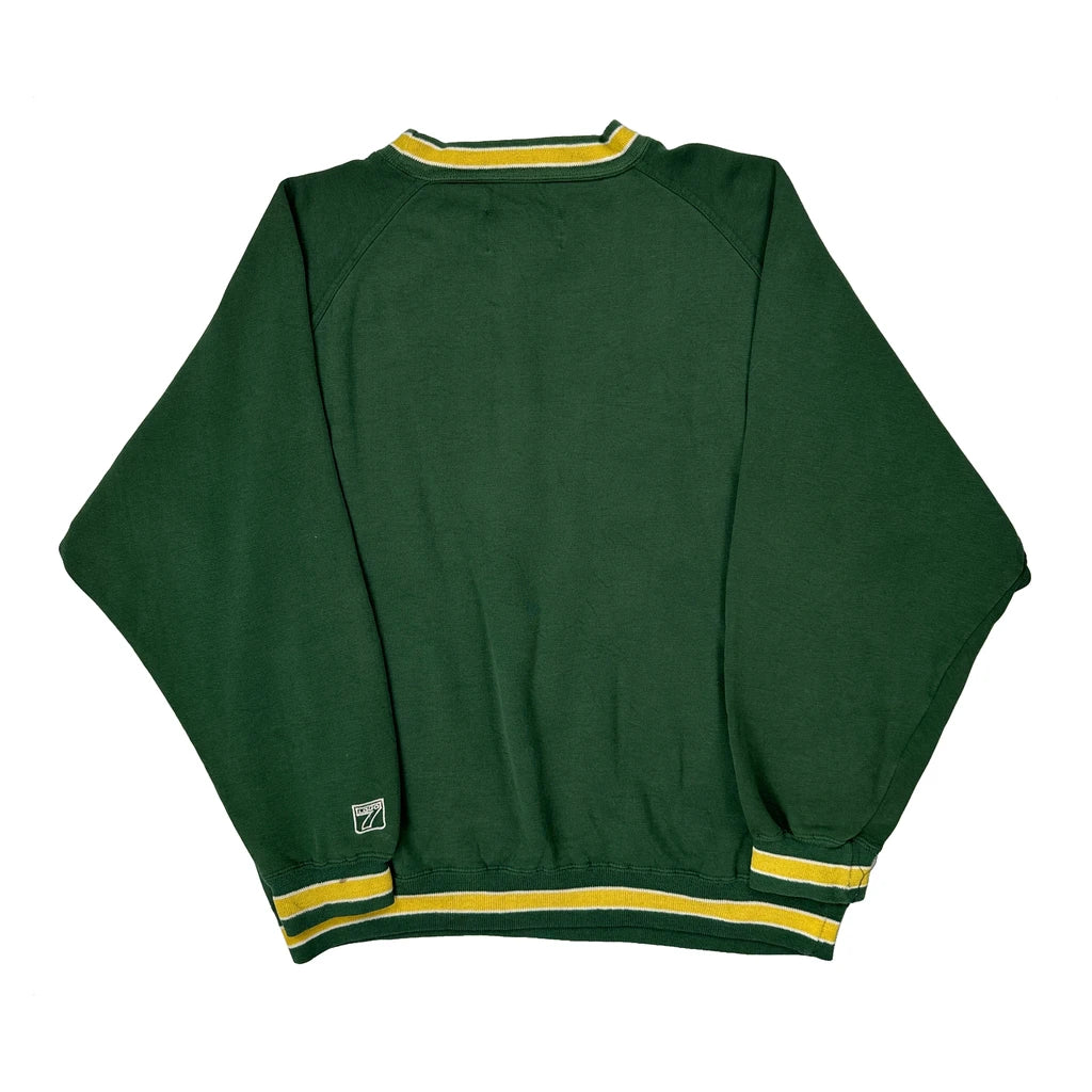 Packers Logo 7 Nfl Sweatshirt - Large Green Polyester Blend - Image 2