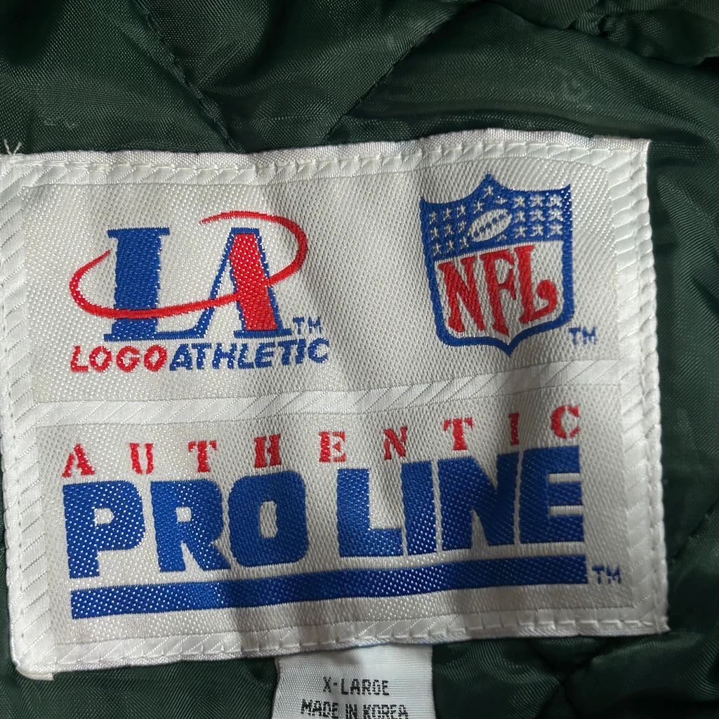 Packers Logo Athletics Pro Line Nfl Jacket - XL Green Polyester - Image 4