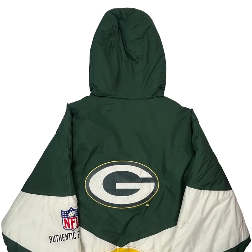 Packers Logo Athletics Pro Line Nfl Jacket - XL Green Polyester - Image 7