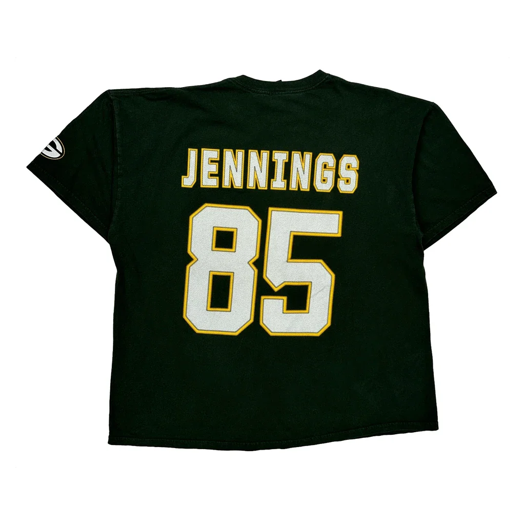 Packers N.F.L. Team Apparel Football Shirt - 2XL Green Cotton - Image 2