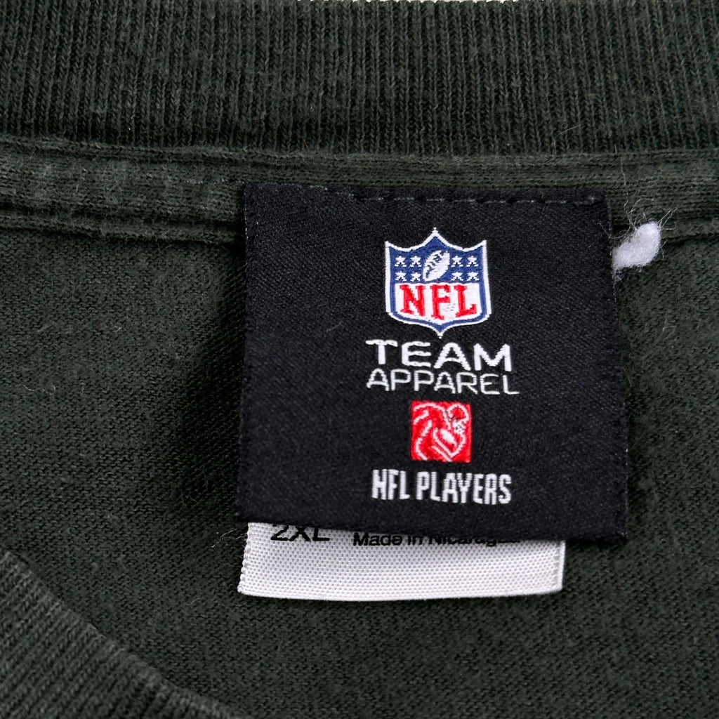 Packers N.F.L. Team Apparel Football Shirt - 2XL Green Cotton - Image 3