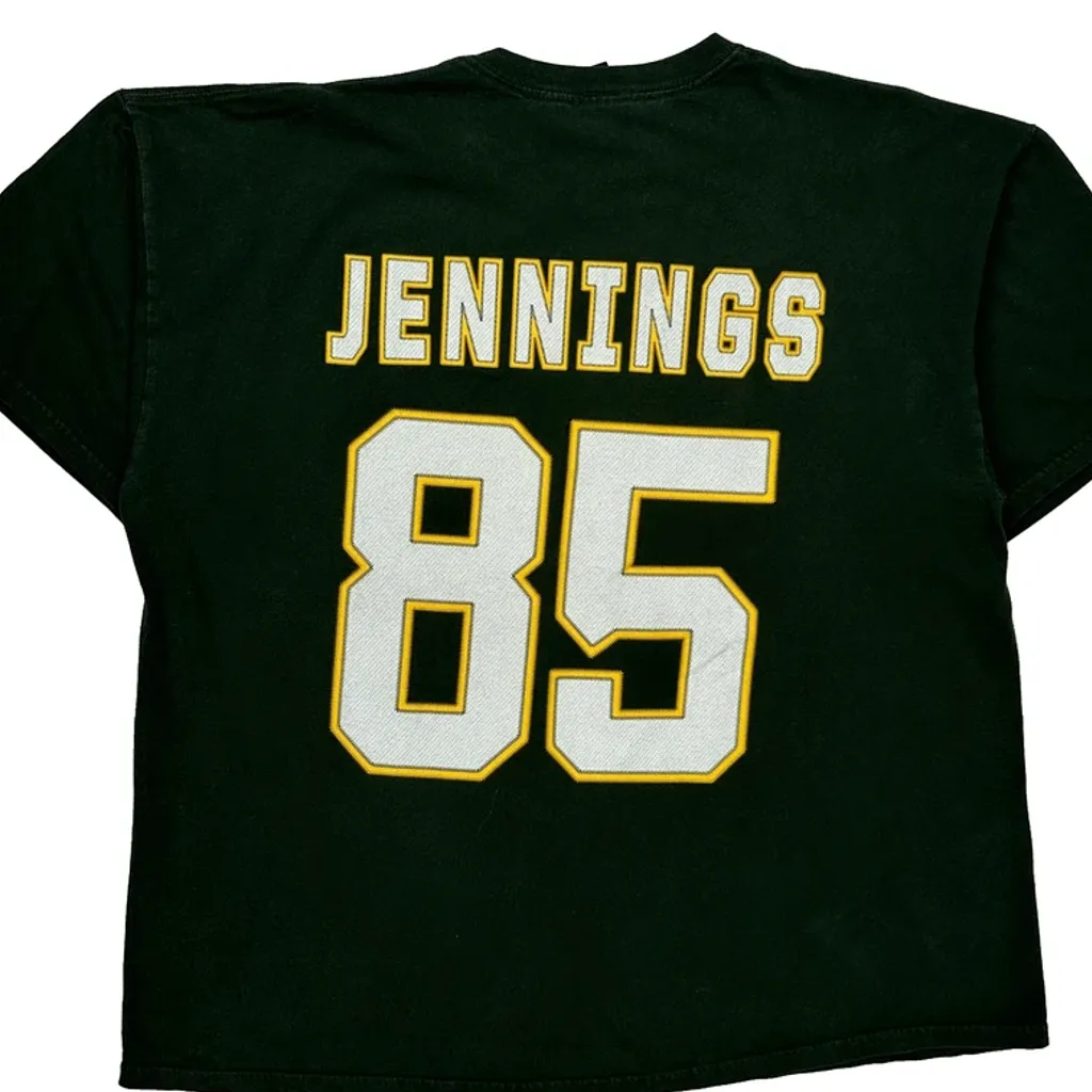 Packers N.F.L. Team Apparel Football Shirt - 2XL Green Cotton - Image 7