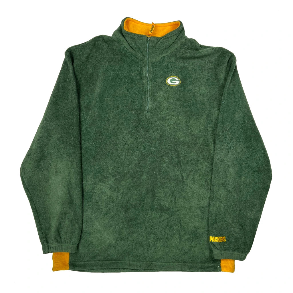 Packers Nfl Football Fleece - Large Green Polyester
