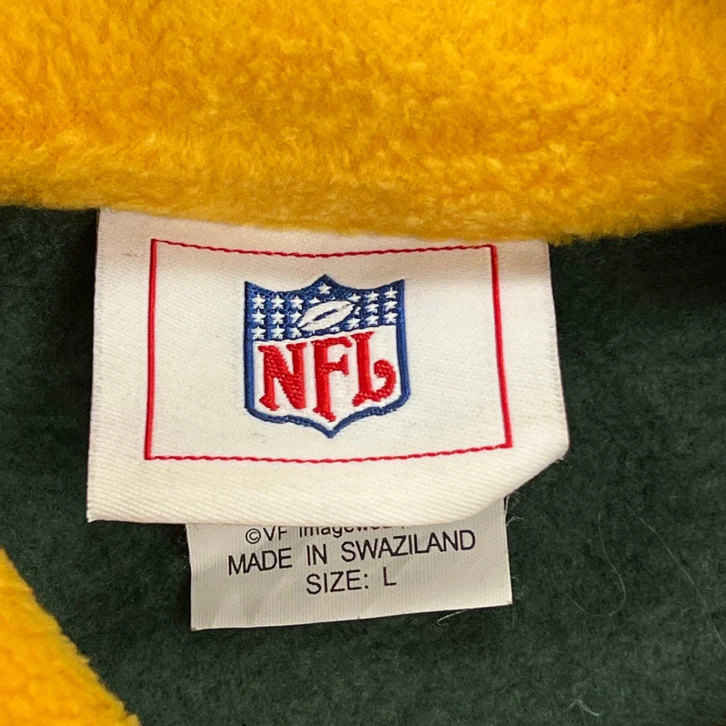 Packers Nfl Football Fleece - Large Green Polyester - Image 3