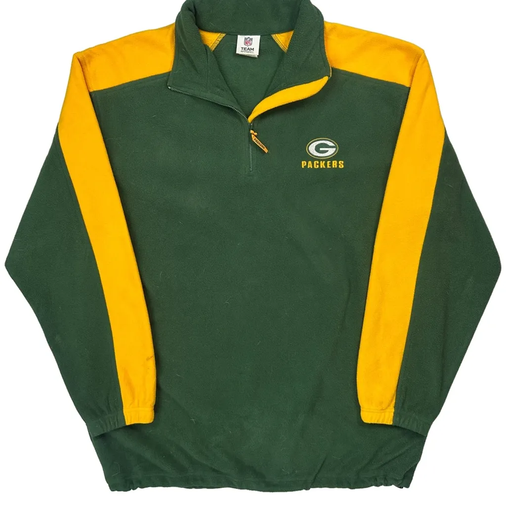 Packers Nfl Football Fleece - XL Green Polyester - Image 4