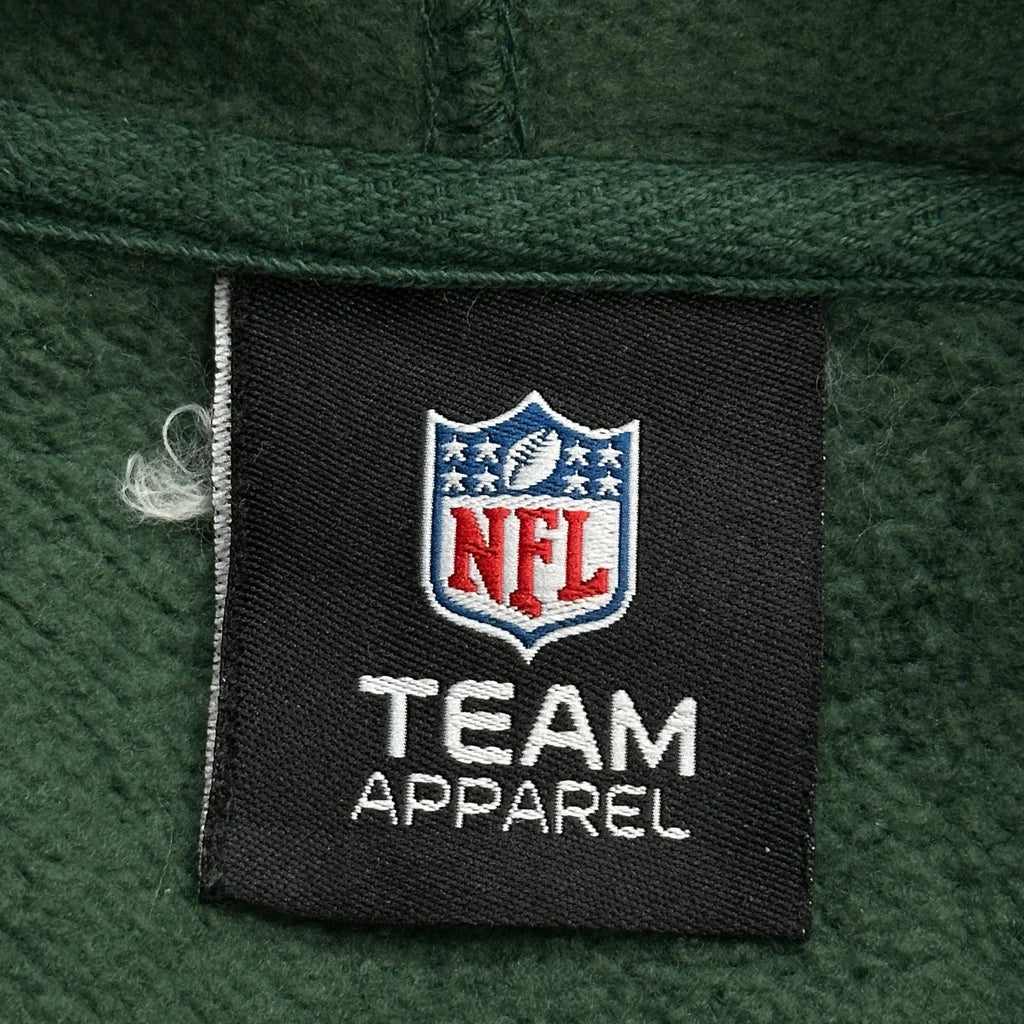 Packers Nfl Football Hoodie - Medium Green Cotton - Image 4
