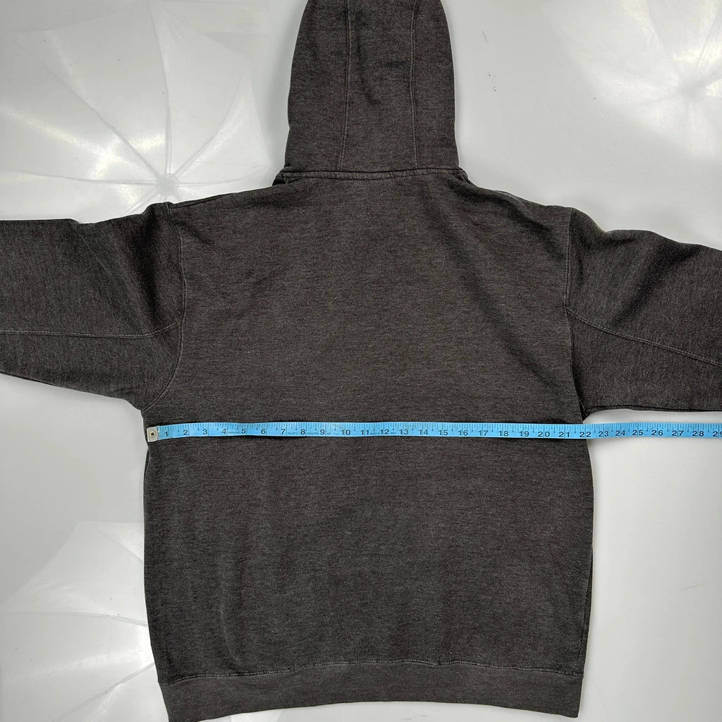 Packers Nfl Football Hoodie - Large Grey Cotton Blend - Image 3