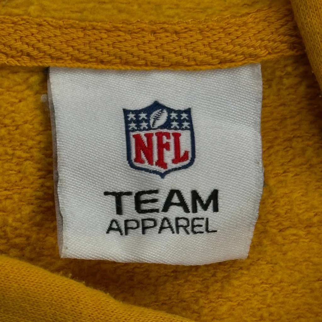 Packers Nfl Hoodie - Large Yellow Cotton - Image 4