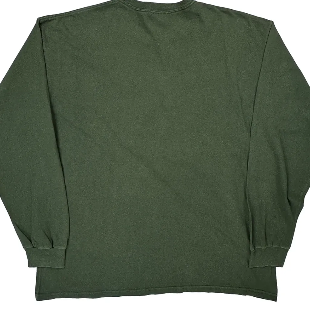Packers Nfl Football Long Sleeve T-Shirt - XL Green Cotton - Image 6
