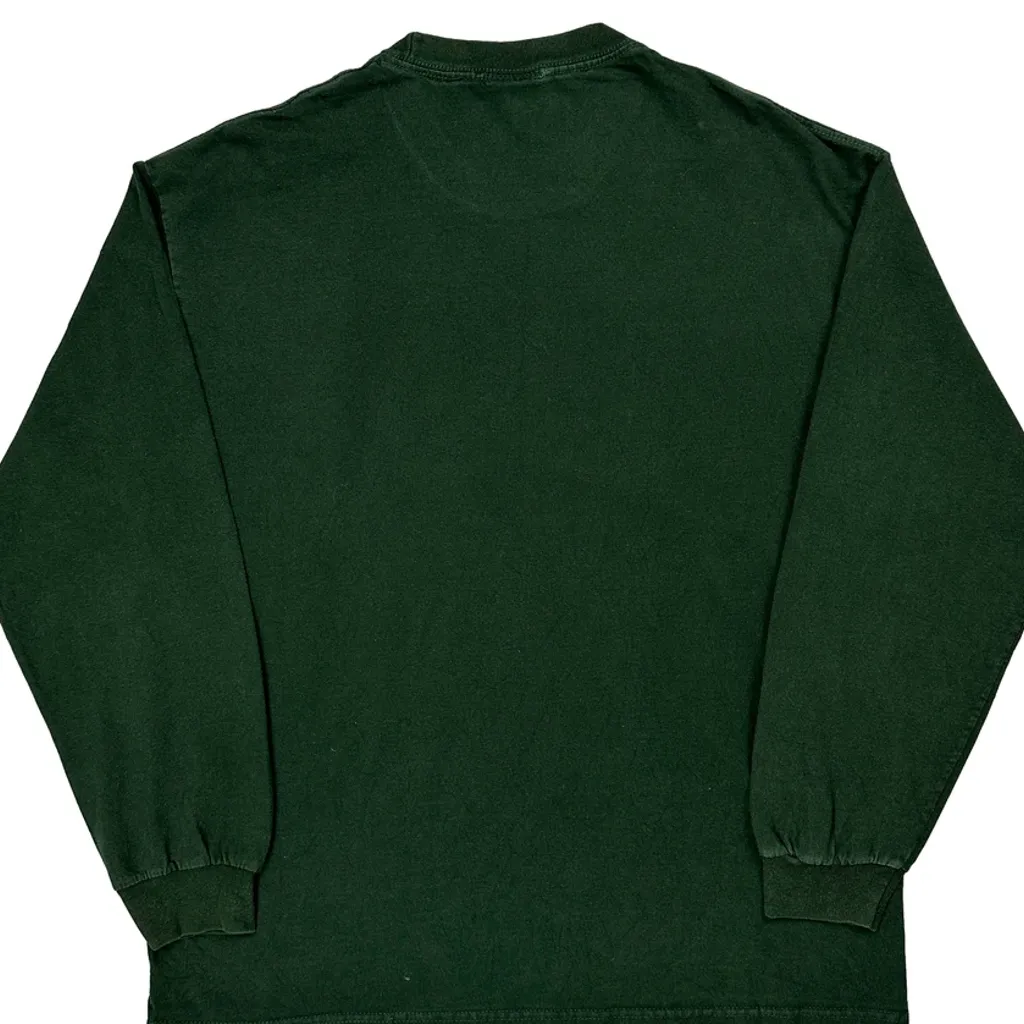 Packers Nfl Long Sleeve T-Shirt - XL Green Cotton - Image 8