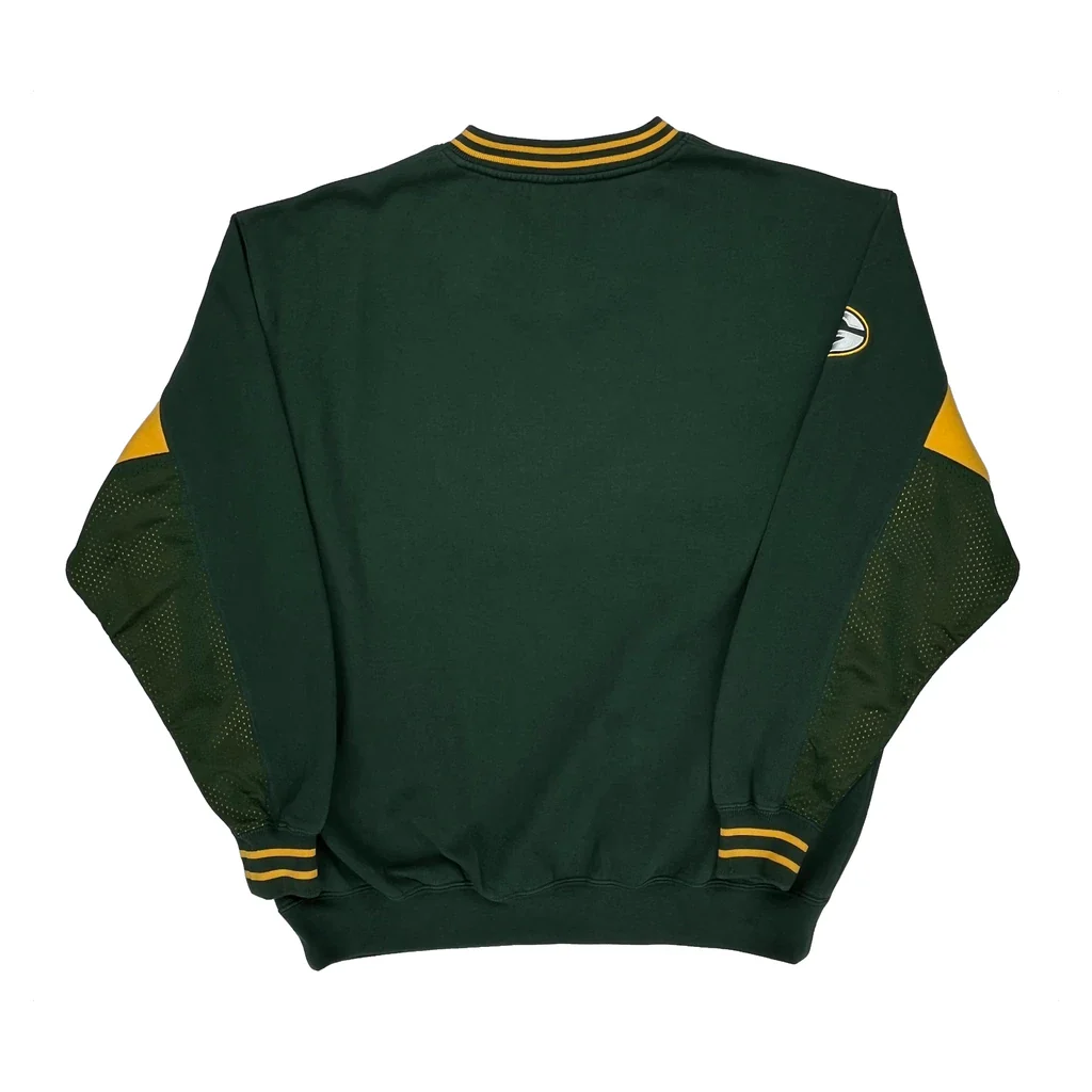 Packers Nfl Sweatshirt - Large Green Cotton - Image 2