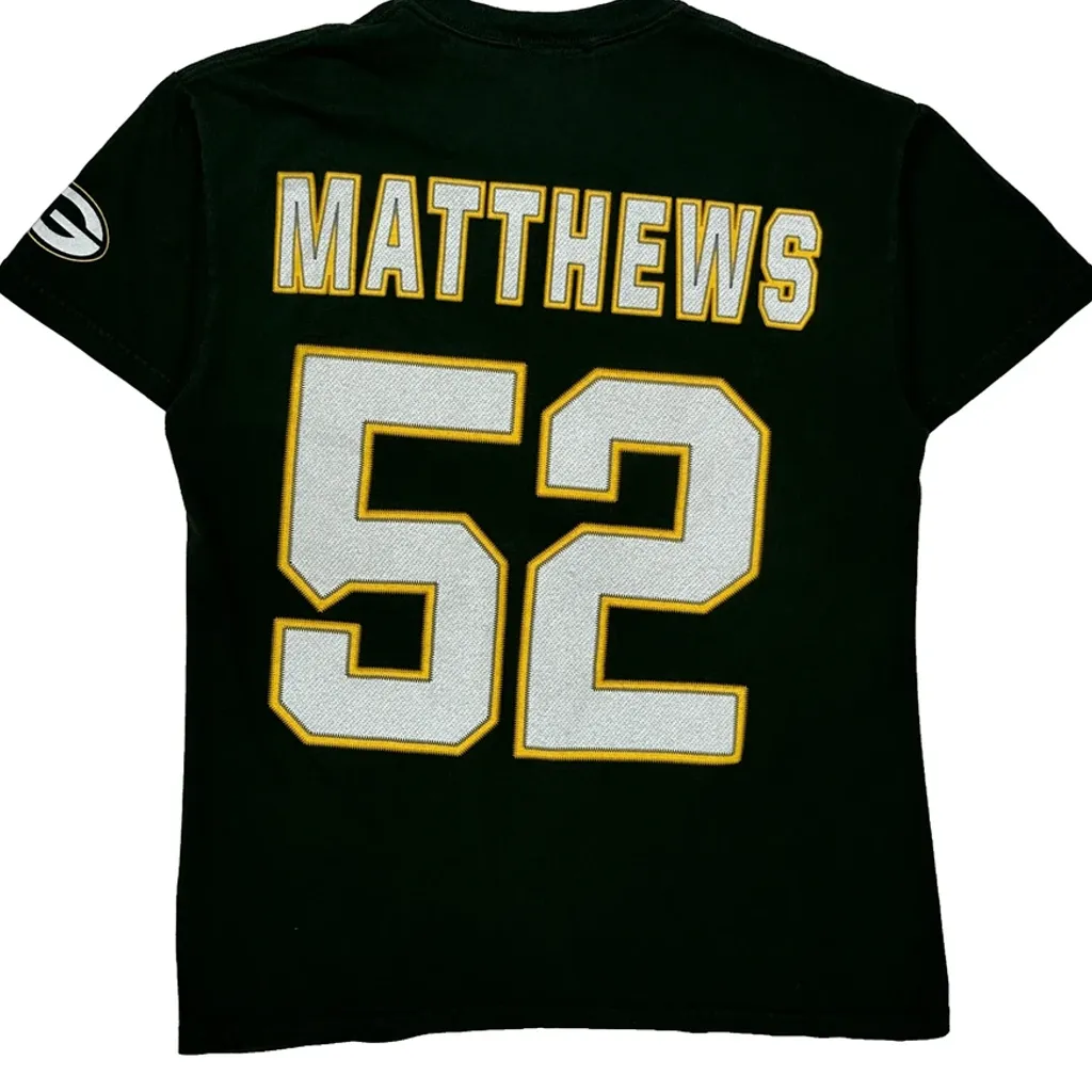 Packers Nfl T-Shirt - Medium Black Cotton - Image 7
