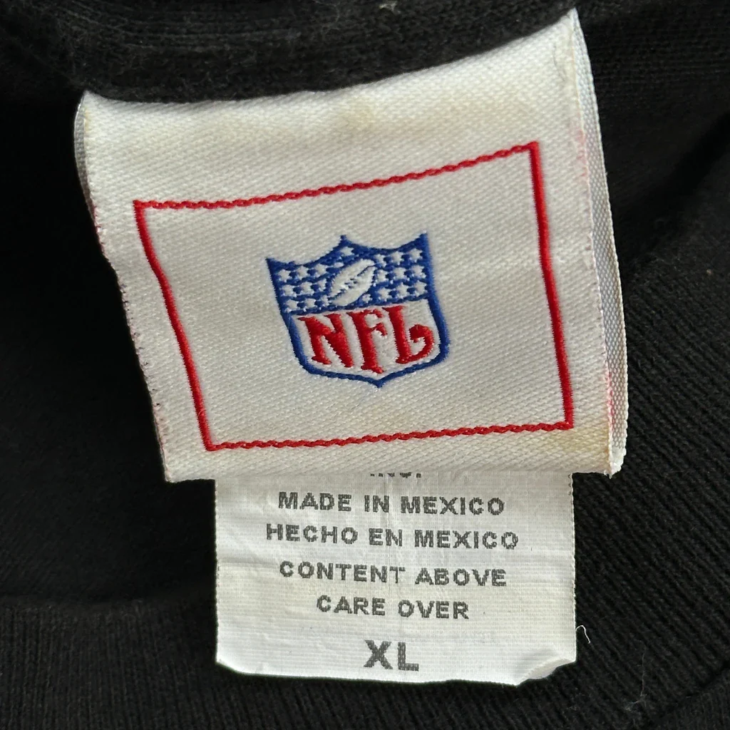 Packers Nfl T-Shirt - XL Black Cotton - Image 3