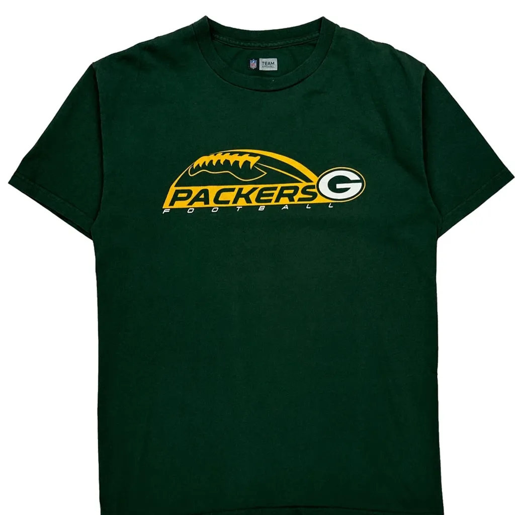 Packers Nfl T-Shirt - Medium Green Cotton - Image 4