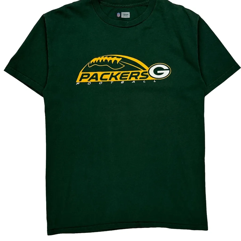 Packers Nfl T-Shirt - Medium Green Cotton - Image 5