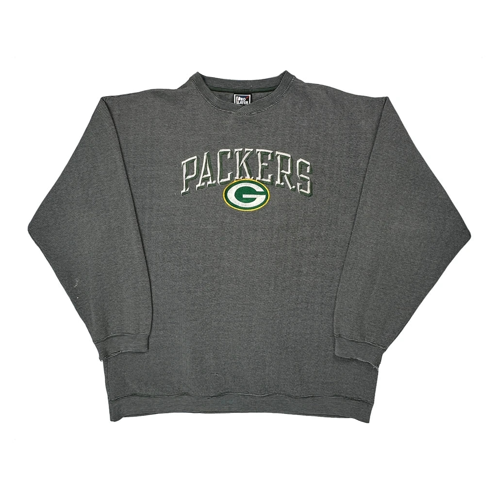 Packers Pro Player Nfl Sweatshirt - 2XL Grey Polyester Blend