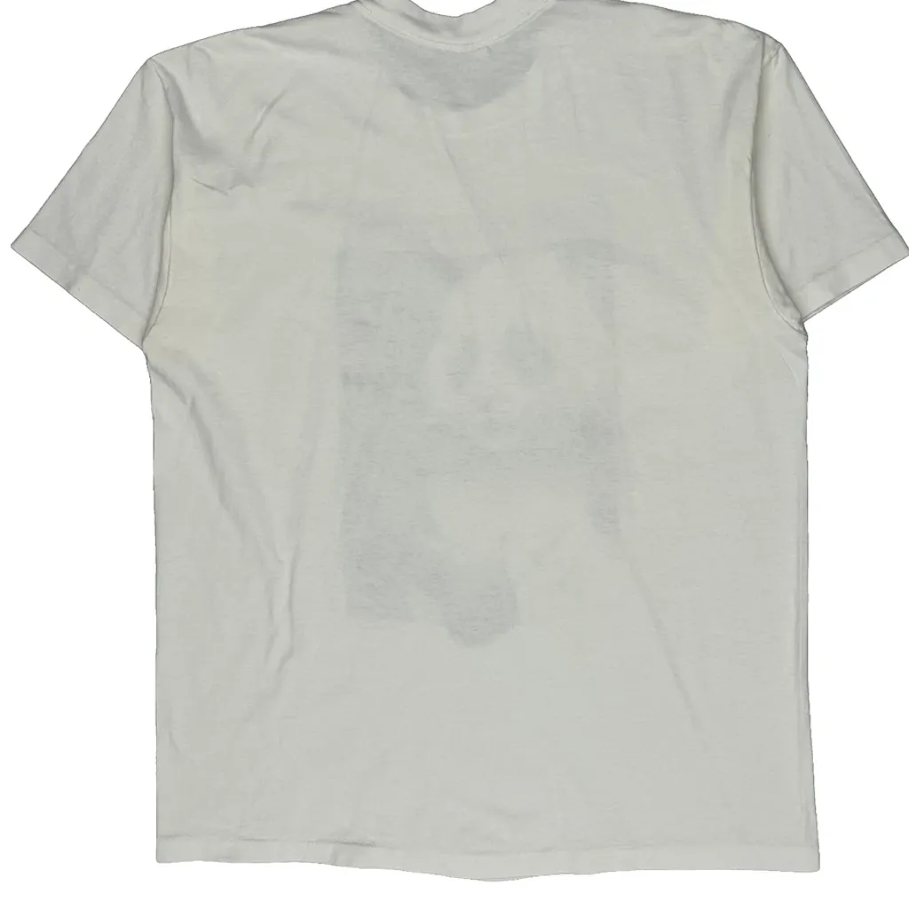 Panda Graphic Anvil Graphic T-Shirt - XL White Cotton - Image 7