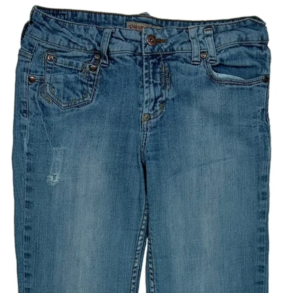 Paris Blues Boot Cut Jeans - 29W UK 10 Blue Denim - Image 10