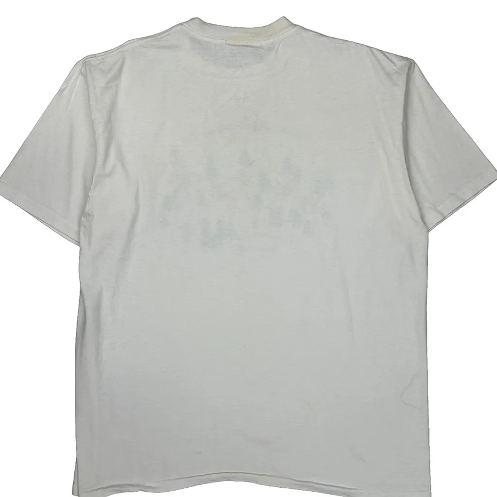 Park City Sgt. Leisure Single Stitch T-Shirt - XL White Cotton - Image 6