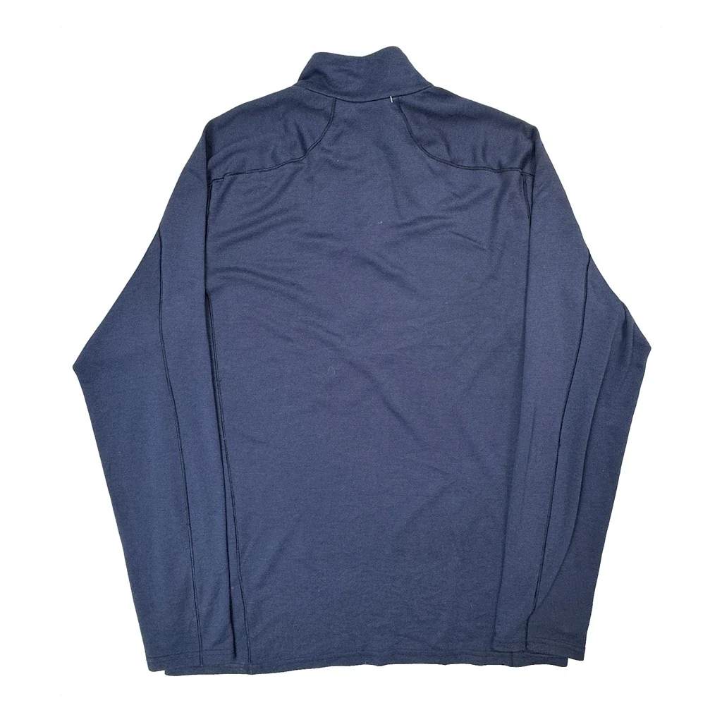 Patagonia 1/4 Zip - Large Blue Polyester - Image 2