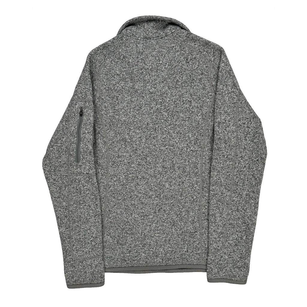 Patagonia 1/4 Zip - Medium Gray Polyester - Image 2
