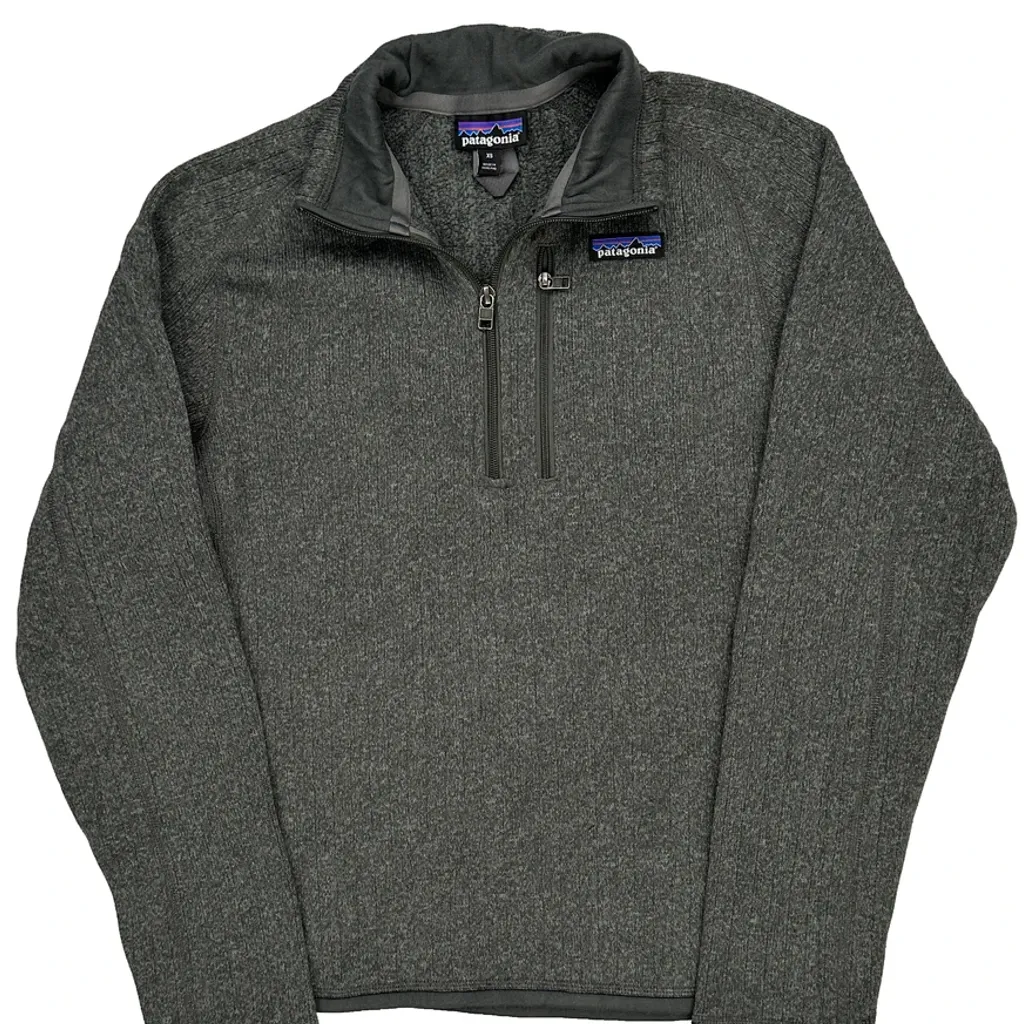 Patagonia 1/4 Zip - XS Gray Polyester - Image 4